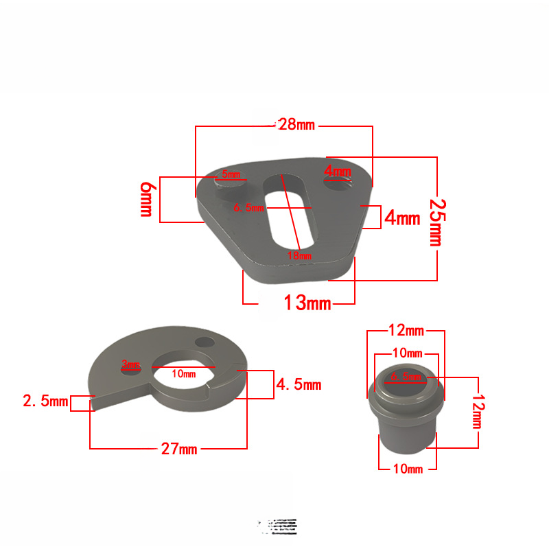 Power Tools Guide - 3 Stuks Kettinggeleider Aanpassingsblok 10 Inch