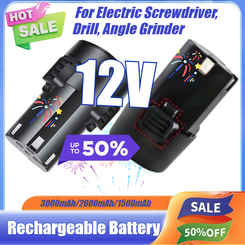 Power Tools Universal Battery - Nieuwe 12V 1500mAh-3000mAh Universele Oplaadbare Lithium-ion
