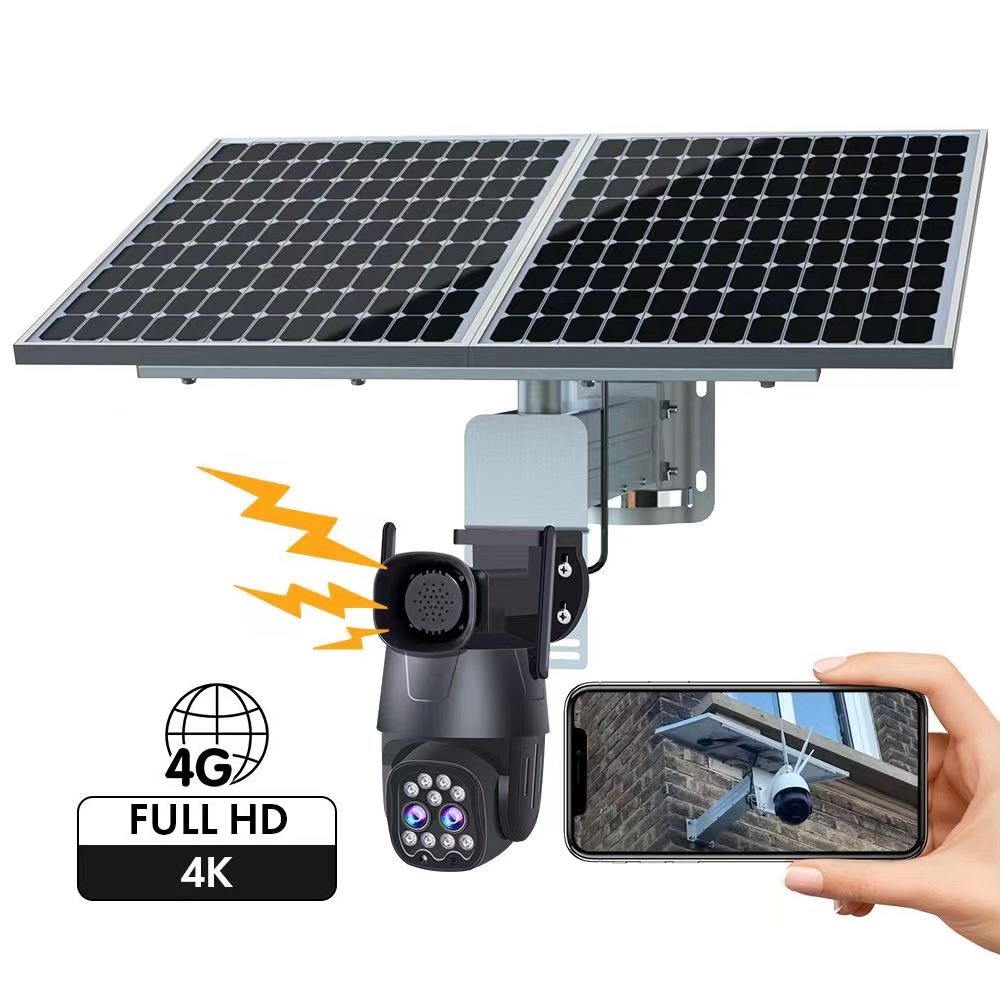 Power Tools Zoom - 10x Zoom Dual Lens Zonne-energie PTZ