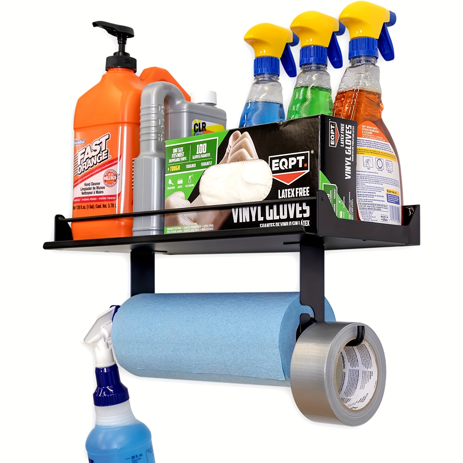 Power Tools Wallpaper - Garage papieren handdoekhouder, wandgemonteerde plank, scheur