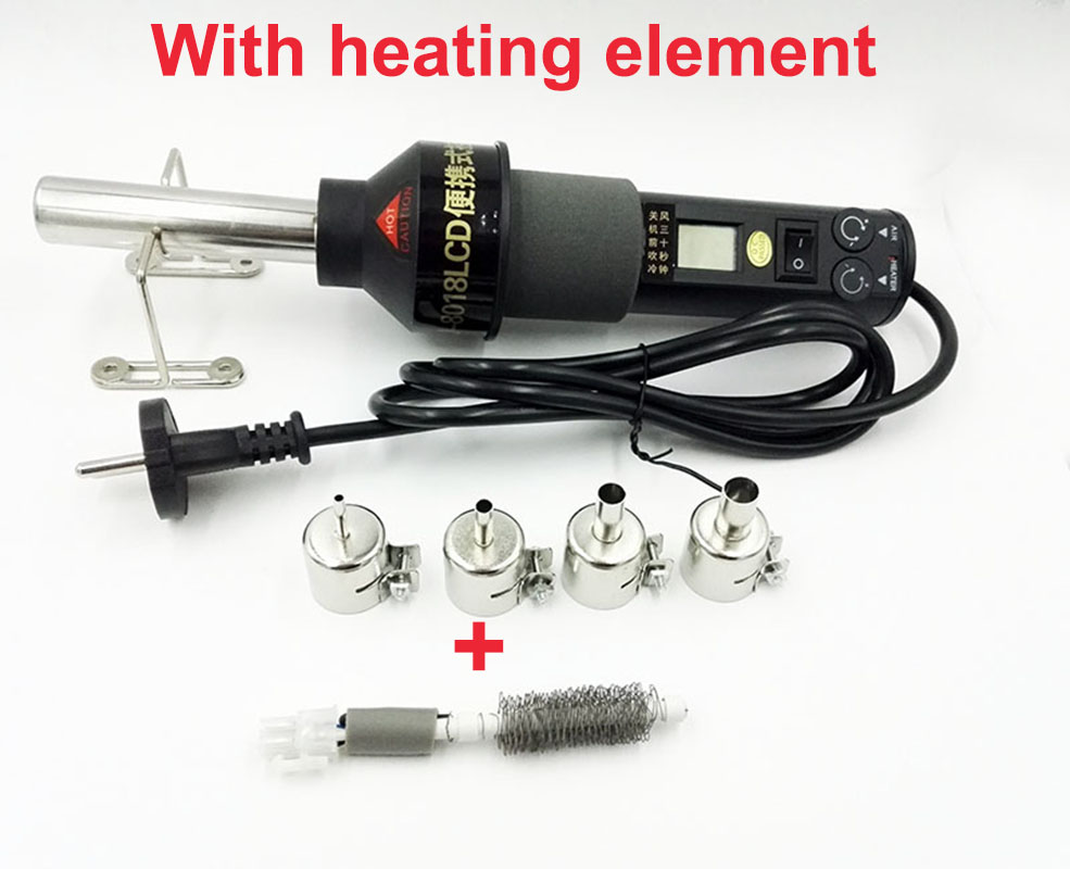 Heat Gun Variable - Verstelbare Digitale Heteluchtpistool Warmtepistool Solderen Desolderen