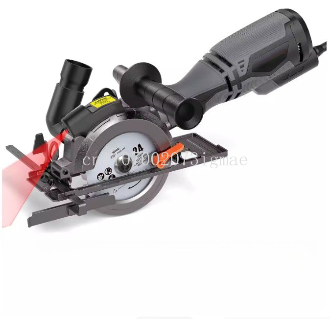 Power Tools Guide - Mini Elektrische Cirkelzaag met Lasergeleiding, Hout-