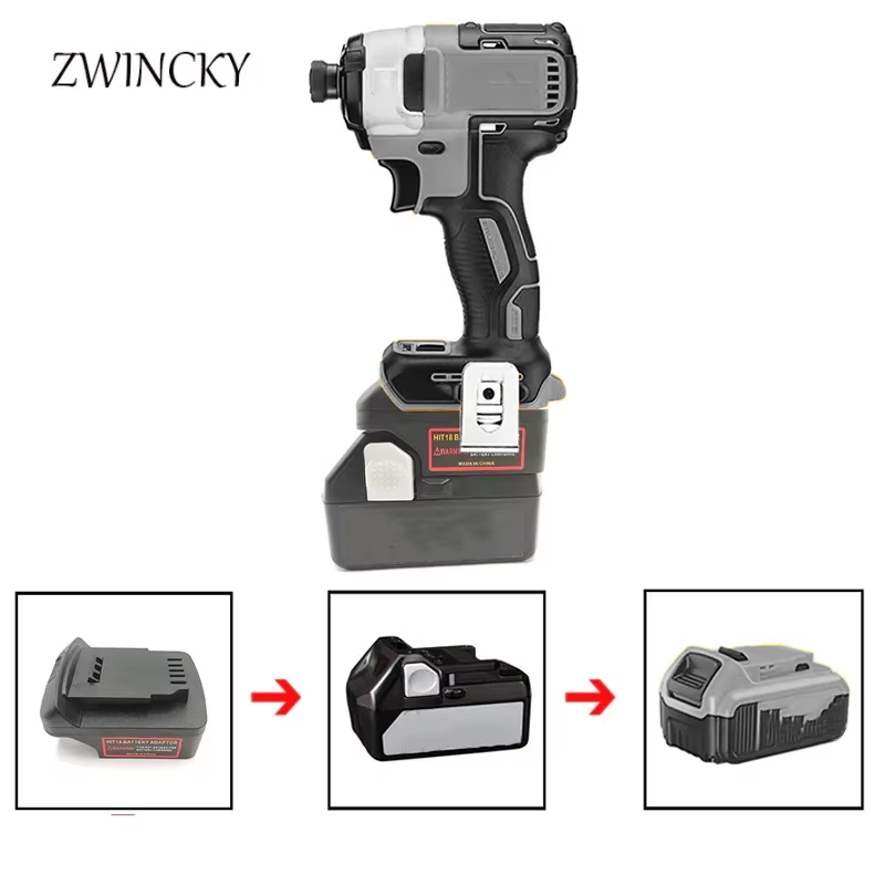 Power Tools Hikoki - ZWINCKY Adapter Converter voor Hitachi/Hikoki, 18V