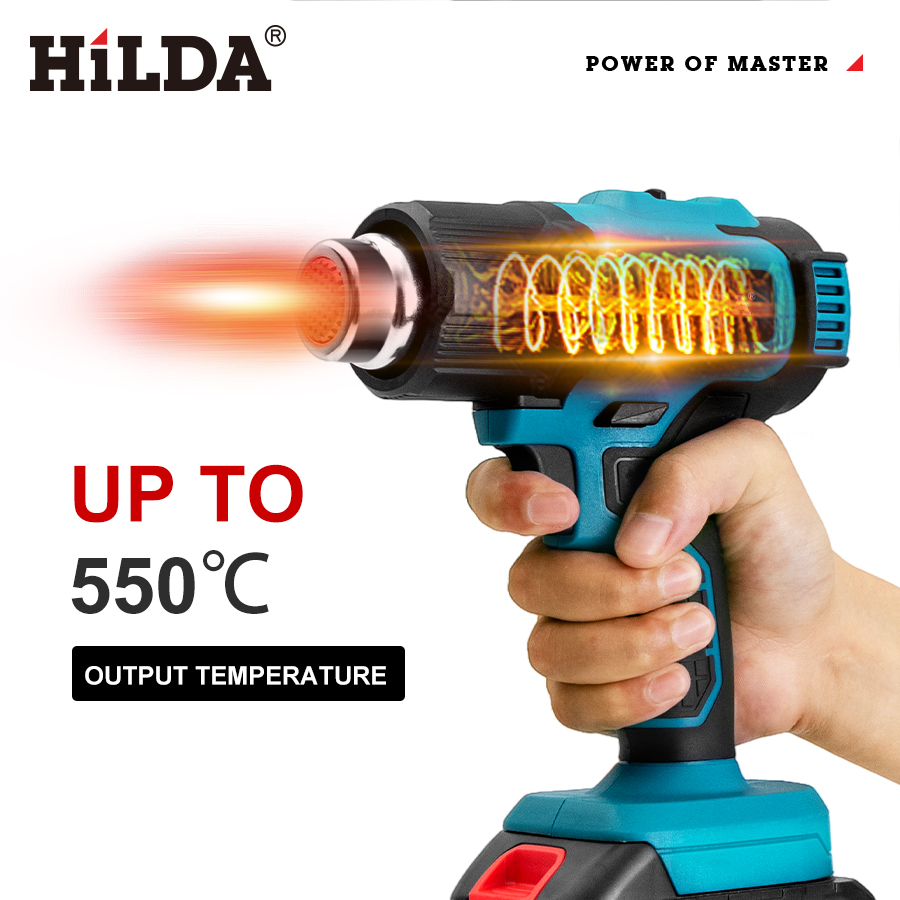 Heat Gun Variable - HILDA Handheld heteluchtpistool Verstelbare temperatuur Niet-instelbare