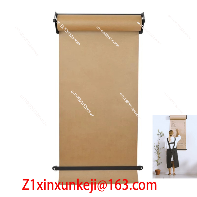 Power Tools Wallpaper - Modern design wandgemonteerde schrijf-/tekenbord van kraftpapier
