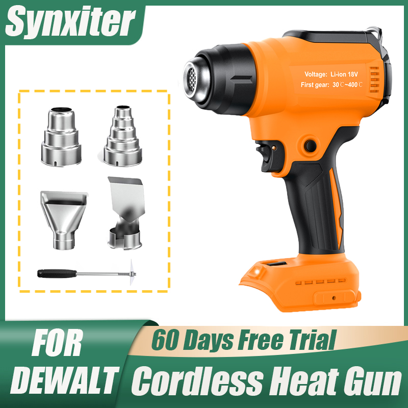 Heat Gun Variable - Draadloze Heteluchtpistool Voor Dewalt 18V Batterij