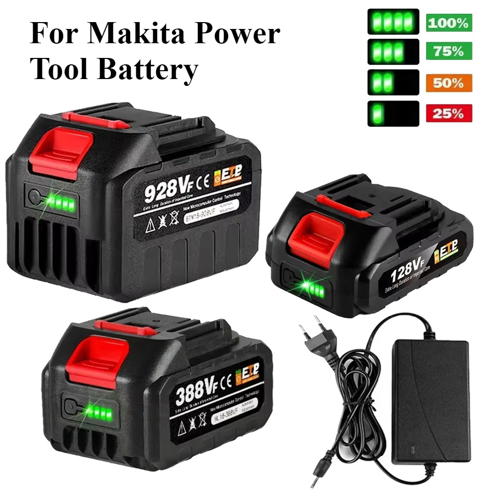 Power Tools Universal Battery - 18V 388VF Batterij 22500mAh 15000mAh 928VF