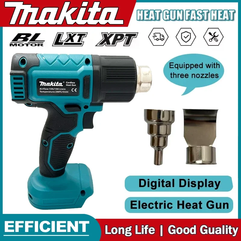Heat Gun Variable - Makita Heteluchtpistool Draadloos Heteluchtpistool Industrieel Handheld