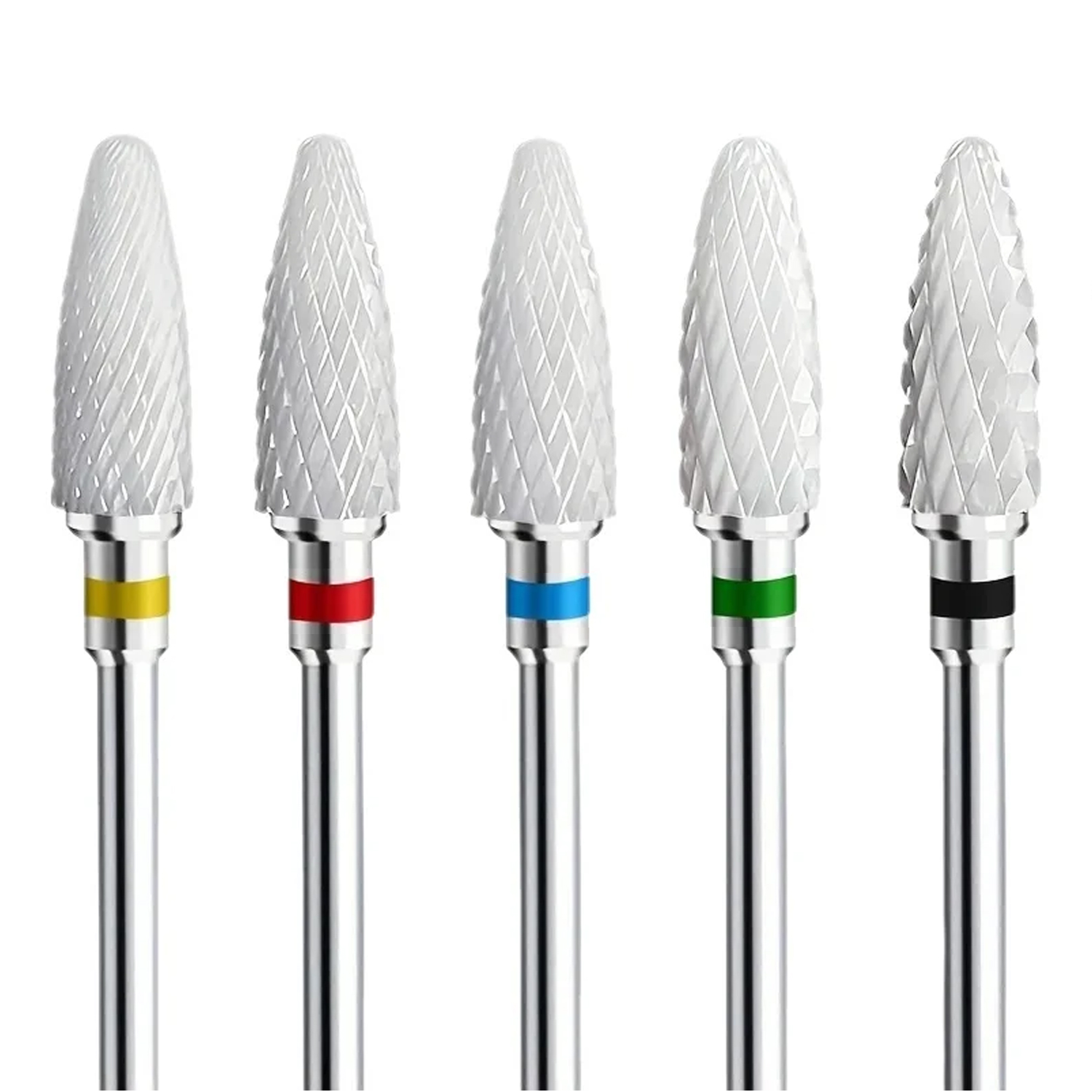 Rotary Tool Kit - Keramische nagelboorbits set 5 stuks professionele