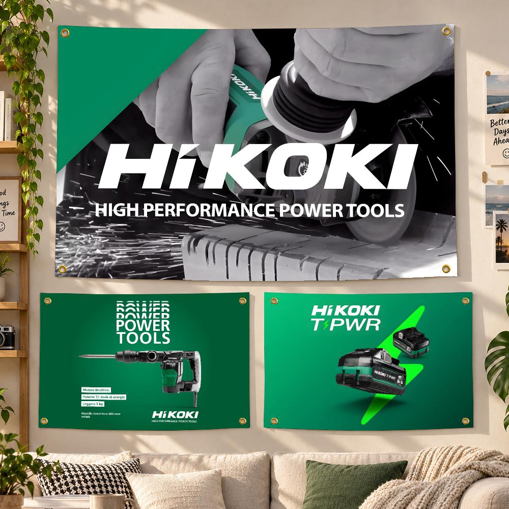 Power Tools Hikoki - Tool HiKOKI Power Vlaggen Gepersonaliseerde Banner