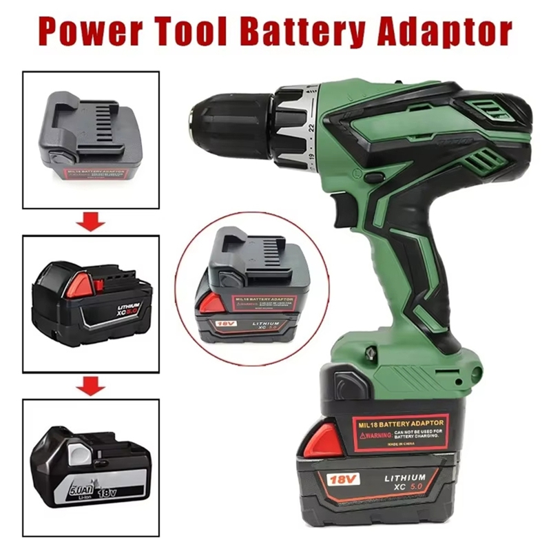 Power Tools Hikoki - Y50A-batterijadapter, omzet zorgt voor 18V-lithiumbatterijen voor