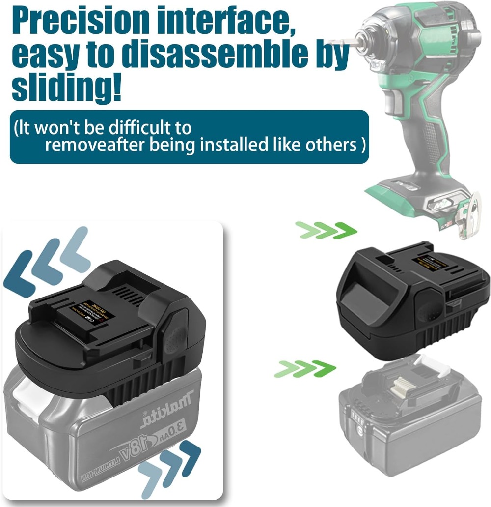 Converter voor Makita naar Hit - Power Tools Hikoki recensie en prijs