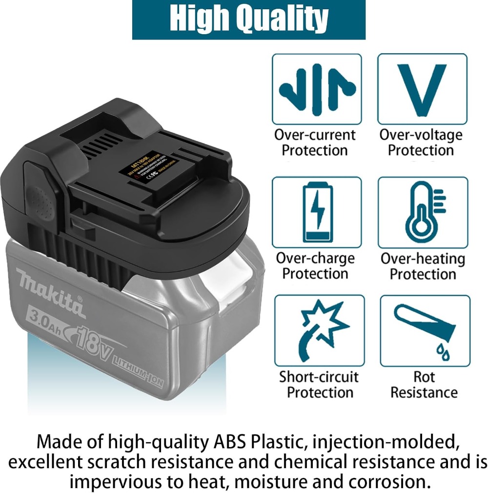 Converter voor Makita naar Hit - Power Tools Hikoki recensie en prijs