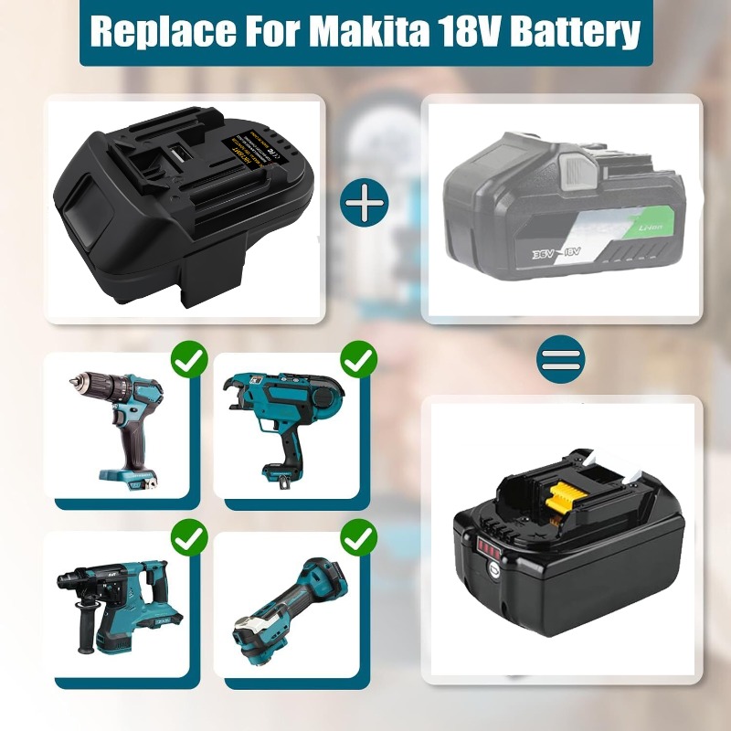 ALASICKA Batterijadapter HK18M - Power Tools Hikoki recensie en prijs
