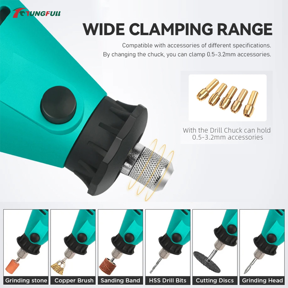 TUNGFULL Mini Elektrische Slij - Rotary Tool Kit recensie en prijs