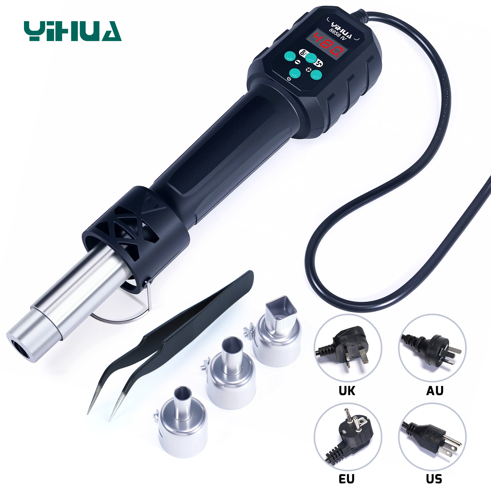 YIHUA Heteluchtpistool Tempera - Heat Gun Variable recensie en prijs