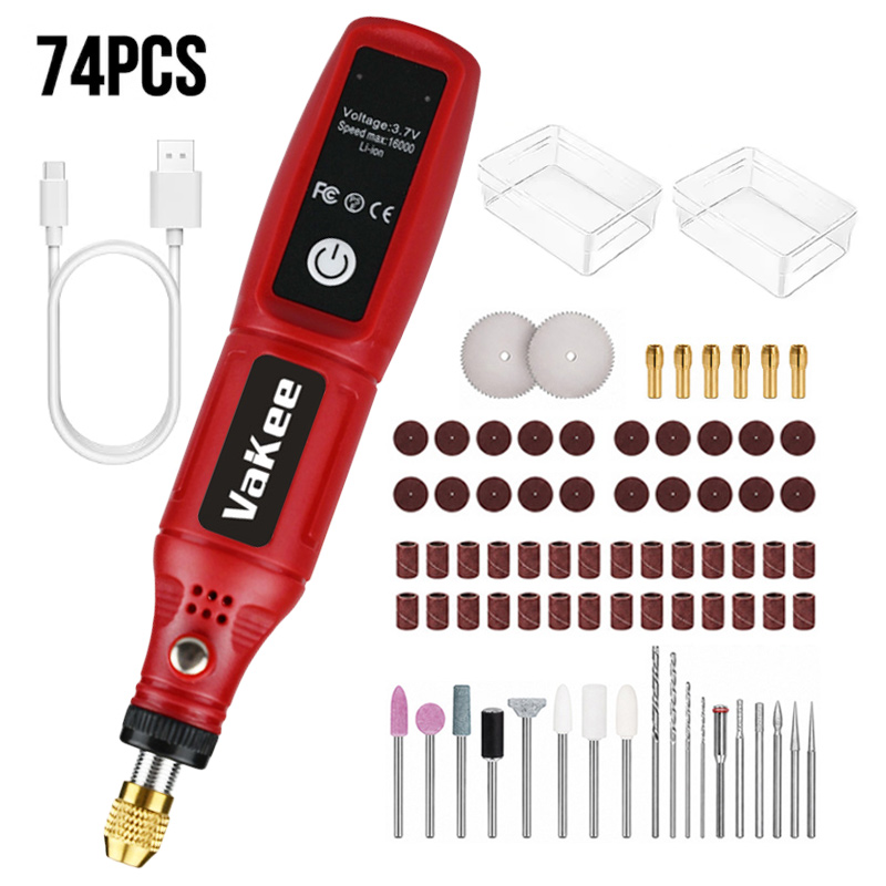 Vakee Draadloze Rotatiegereeds - Power Tools Universal Battery recensie en prijs