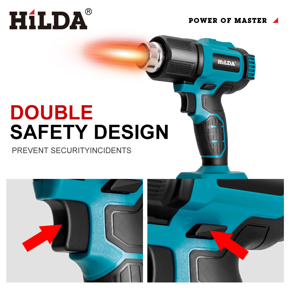 HILDA Handheld heteluchtpistoo - Heat Gun Variable recensie en prijs