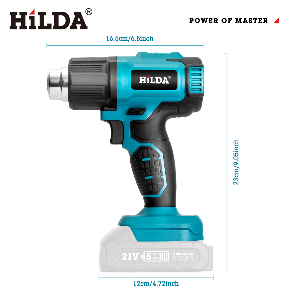 HILDA Handheld heteluchtpistoo - Heat Gun Variable recensie en prijs