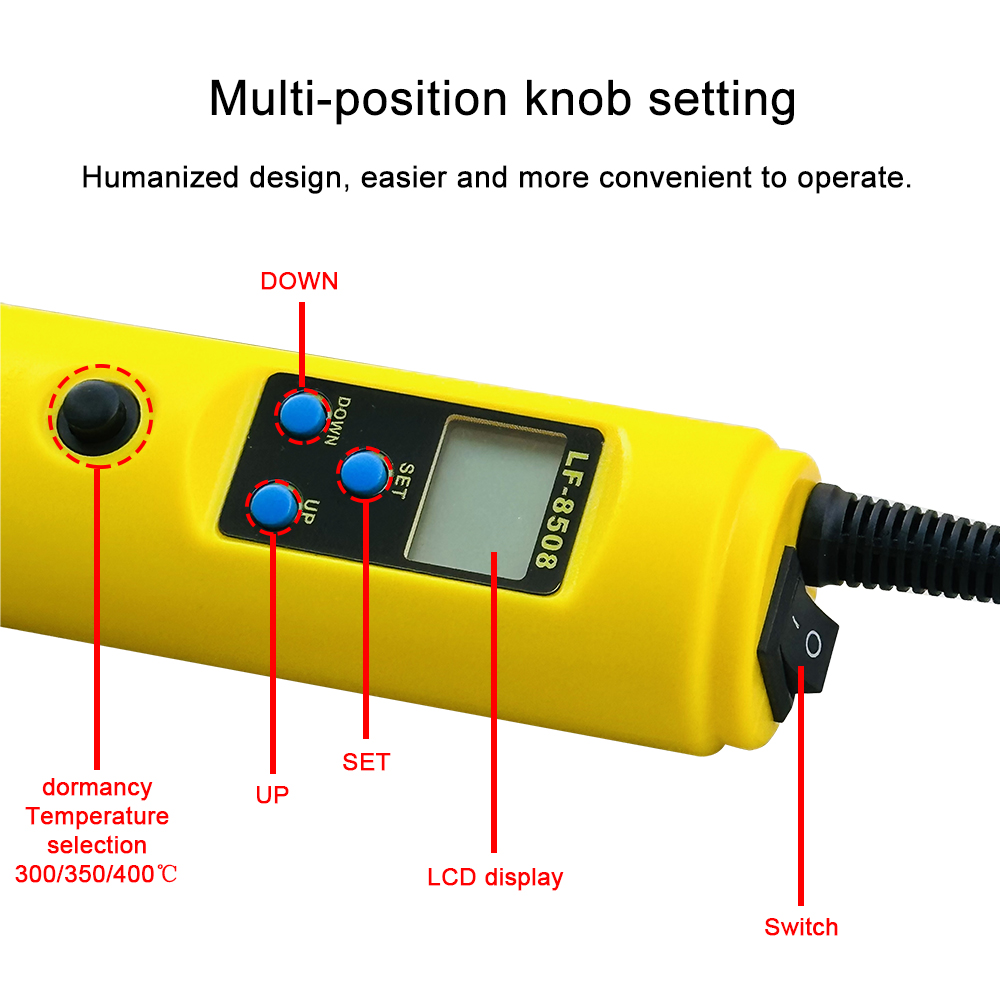 LCD Digitale Warmte Heteluchtp - Heat Gun Variable recensie en prijs
