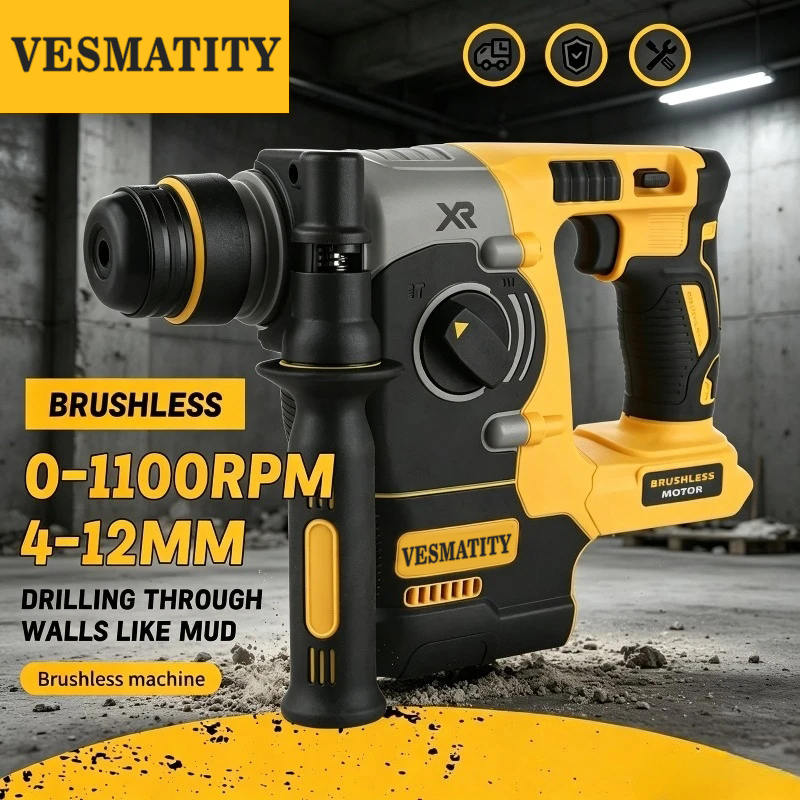 MAX Brushless SDS-Plus Rotatie - Hammer Drill Sds recensie en prijs