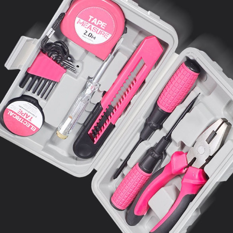 13-delige roze doe-het-zelf ge - Power Tools Plumbing recensie en prijs