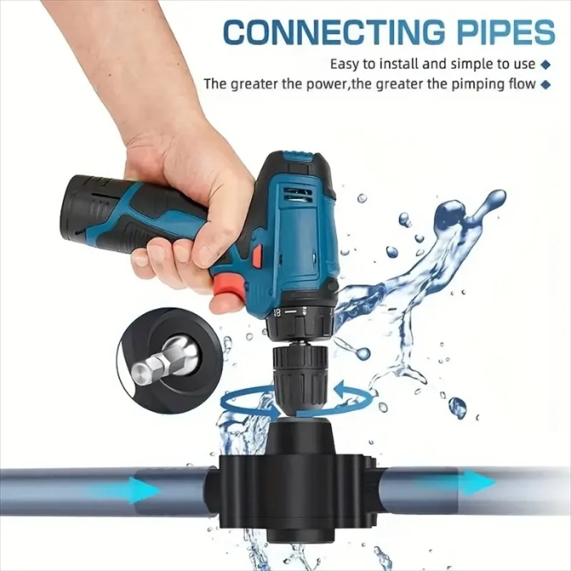 Draagbare elektrische boorpomp - Power Tools Plumbing recensie en prijs
