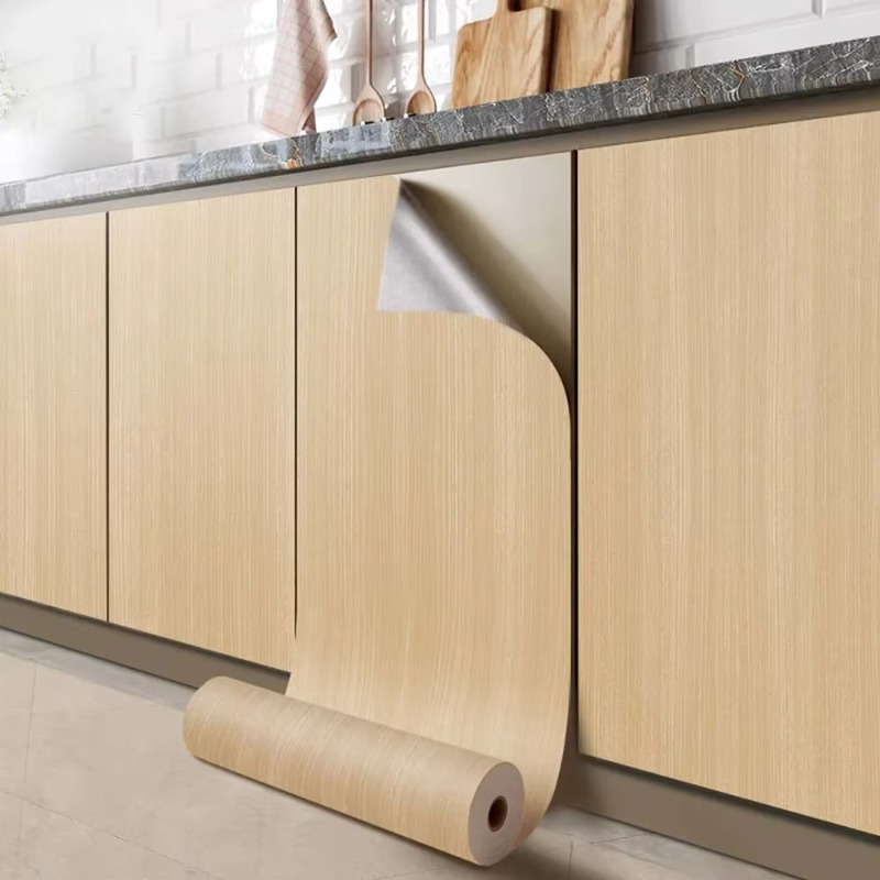 PVC vinyl gele eikennerf decor - Power Tools Wallpaper recensie en prijs