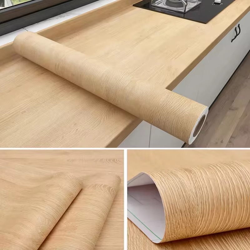 PVC vinyl gele eikennerf decor - Power Tools Wallpaper recensie en prijs