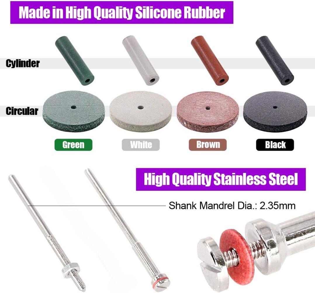 42 Stuks Polijstwielen Kit 40  - Rotary Tool Kit recensie en prijs