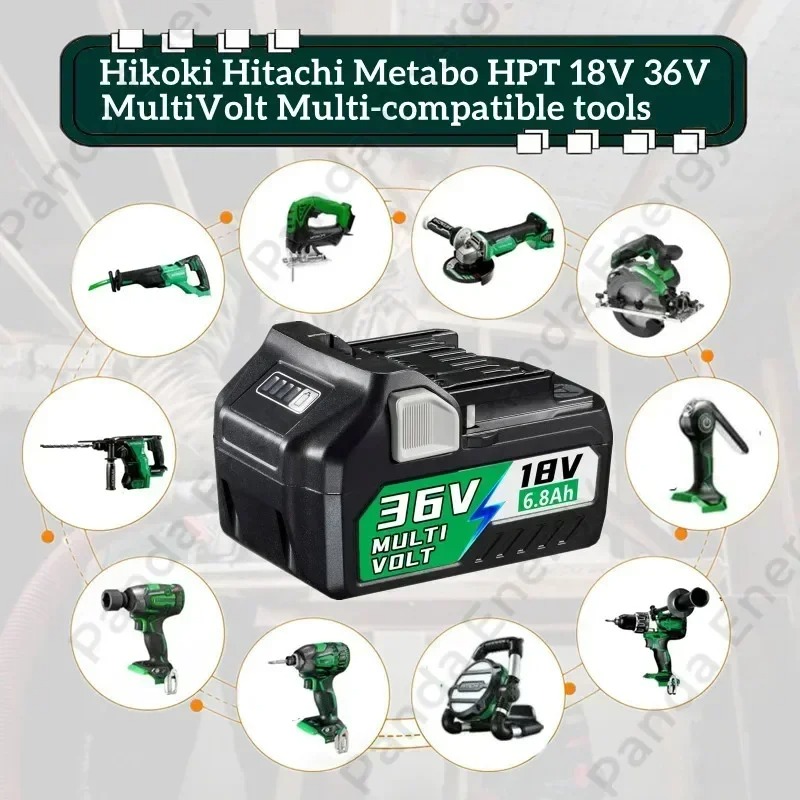 6.8Ah 18V/36V MultiVolt Li-ion - Power Tools Hikoki recensie en prijs