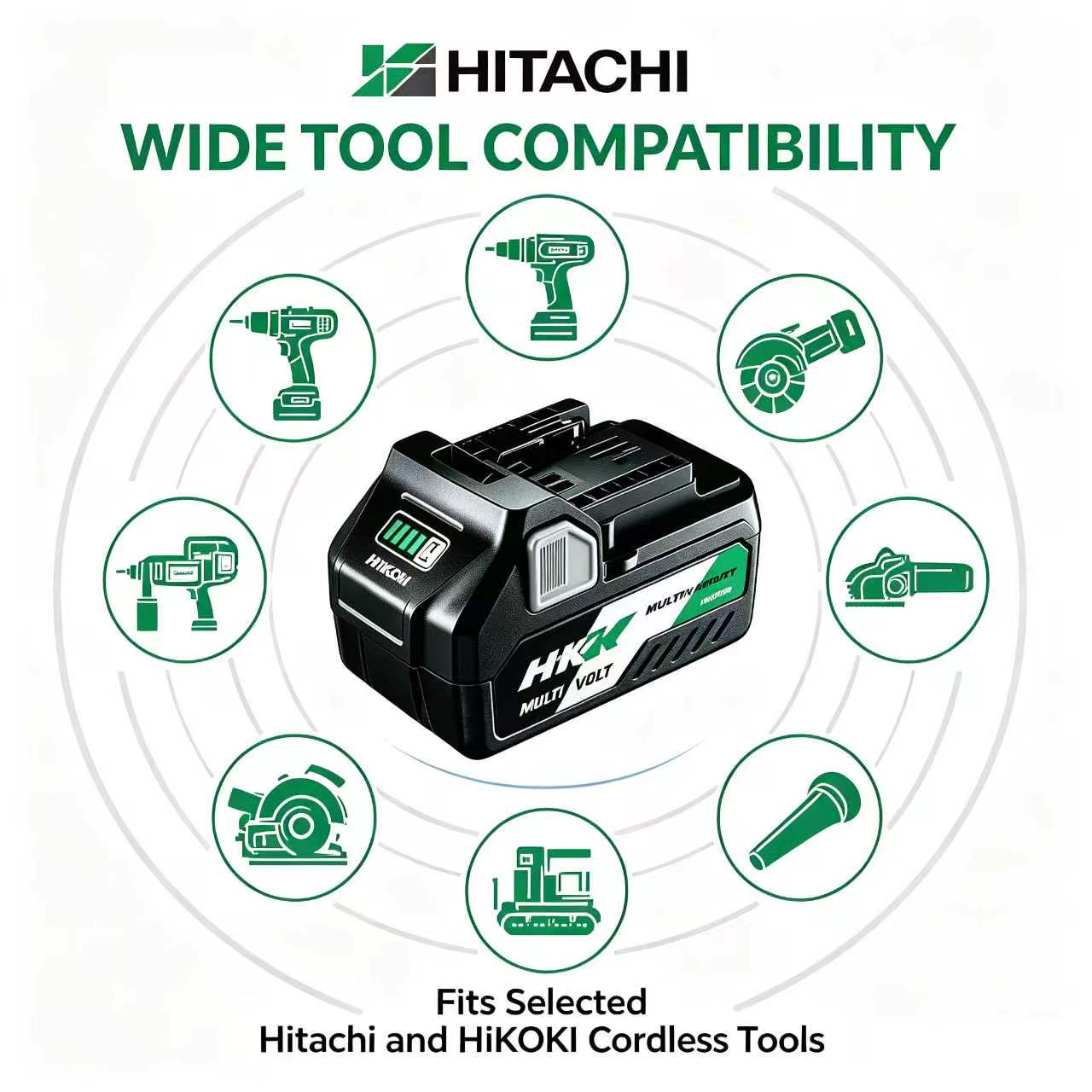 18V-36V MultiVolt accu voor el - Power Tools Hikoki recensie en prijs