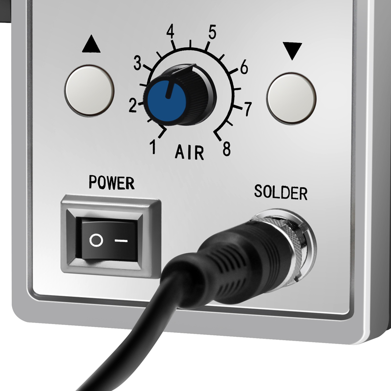 Heteluchtpistool 858D BGA Rewo - Heat Gun Variable recensie en prijs