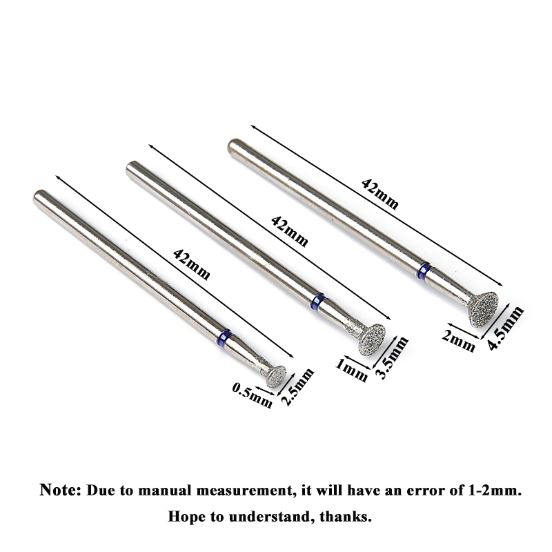 3 stks/set Diamant Nagelboor C - Rotary Tool Kit recensie en prijs